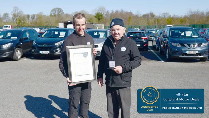 All-Star Longford Motor Dealer 2021 Accreditation