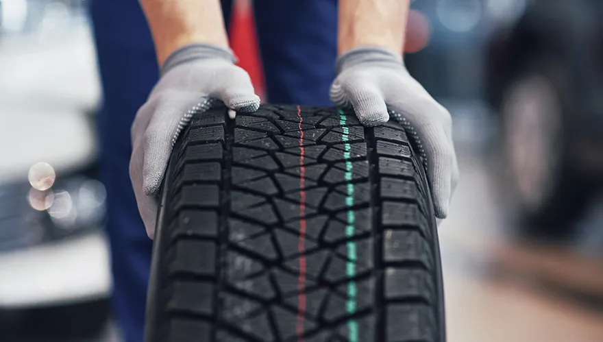 Tyres, bad road surfaces and safe driving