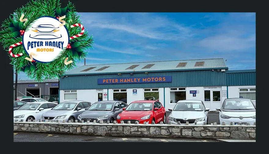 Merry Christmas from all the family at Peter Hanley Motors 